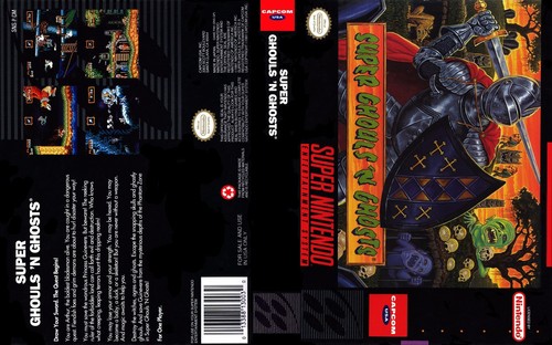 Super ghouls n ghosts - 'n, snes